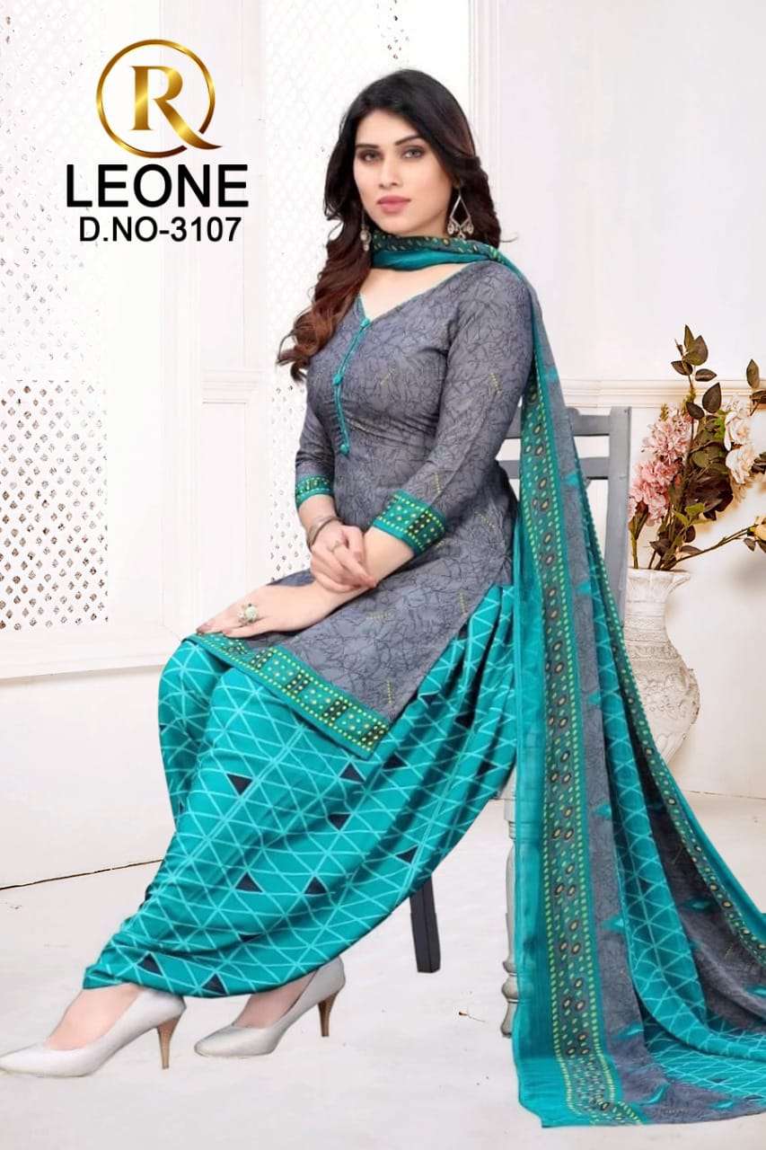 R Leone Synthetic Selection Design – Dress Material -Wholesale Catalog