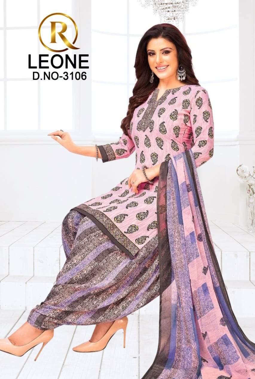 R Leone Synthetic Selection Design – Dress Material -Wholesale Catalog