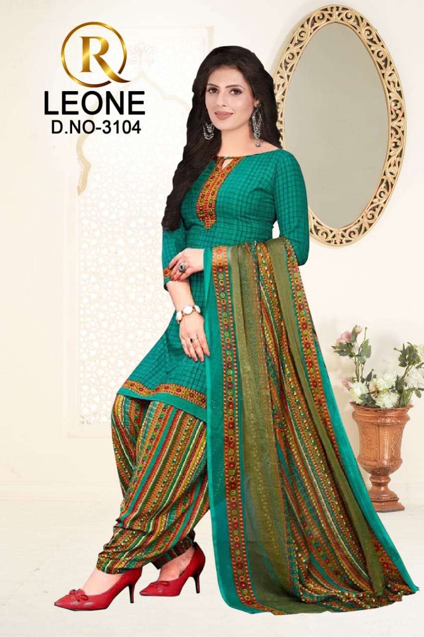 R Leone Synthetic Selection Design – Dress Material -Wholesale Catalog