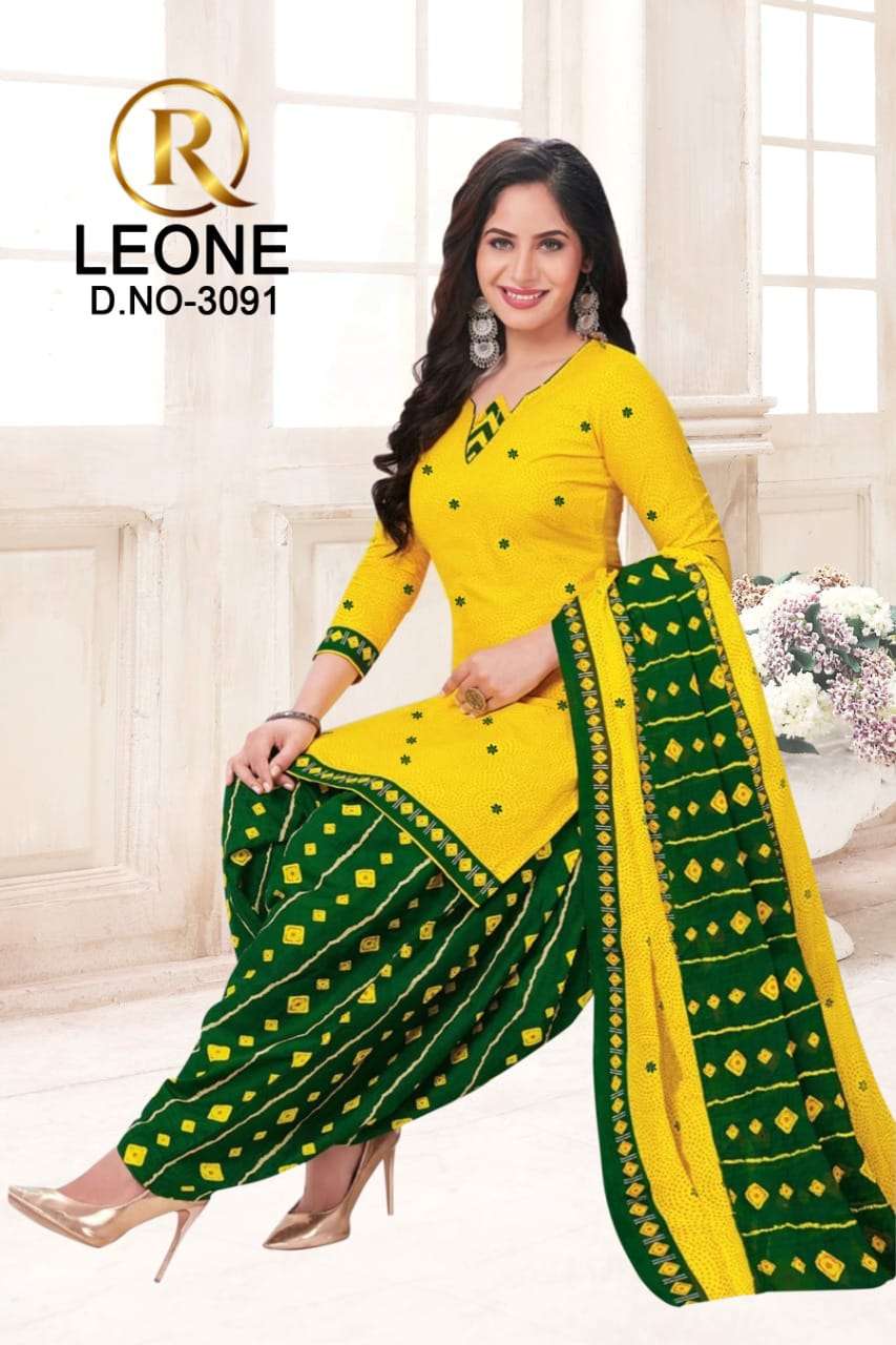 R Leone Synthetic Selection Design – Dress Material -Wholesale Catalog