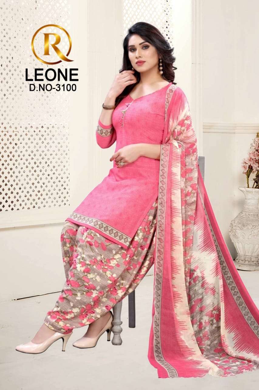 R Leone Synthetic Selection Design – Dress Material -Wholesale Catalog