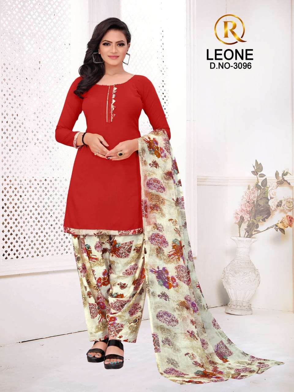 R Leone Synthetic Selection Design – Dress Material -Wholesale Catalog