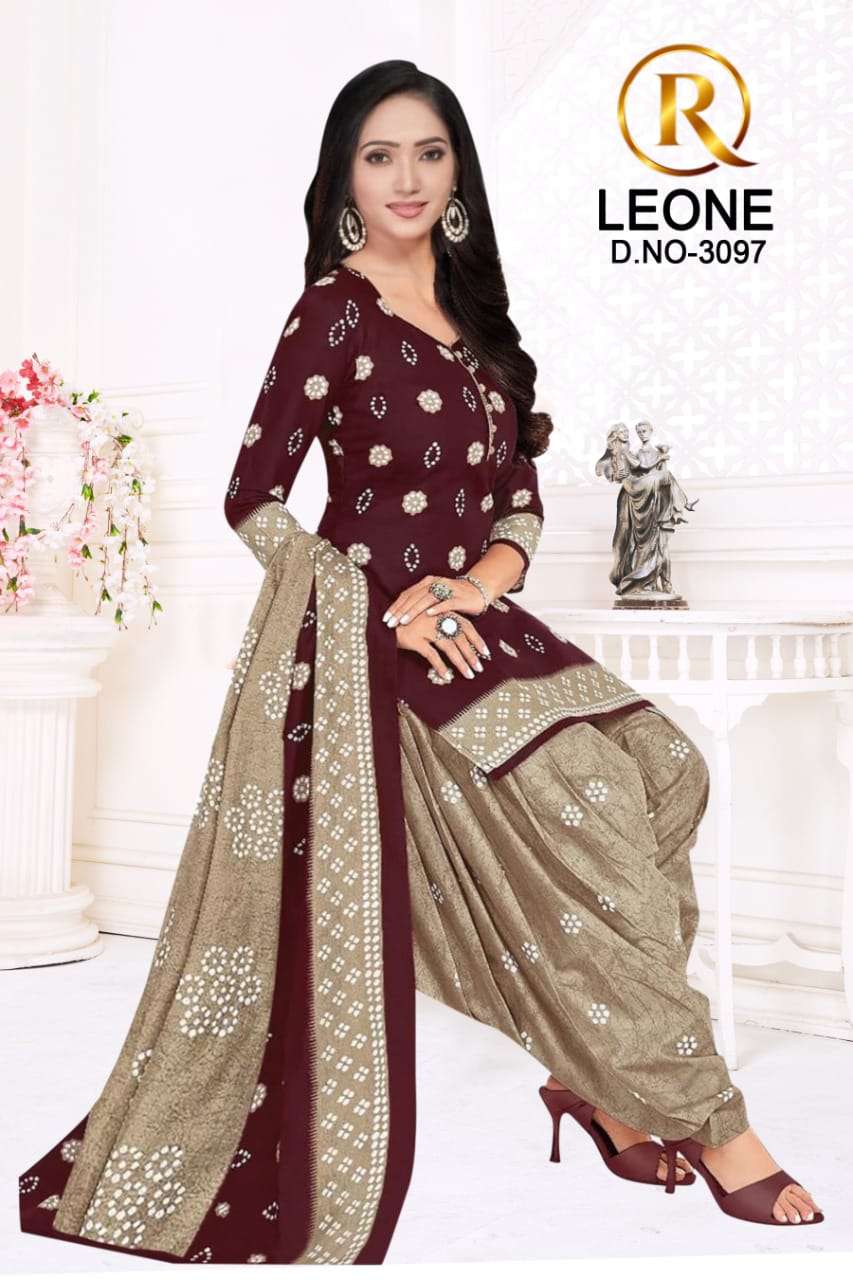 R Leone Synthetic Selection Design – Dress Material -Wholesale Catalog