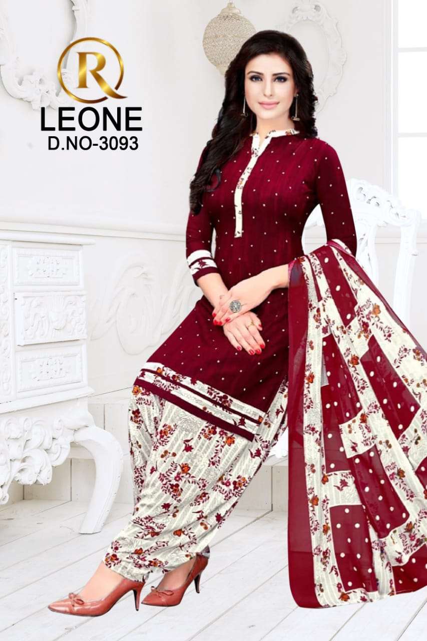 R Leone Synthetic Selection Design – Dress Material -Wholesale Catalog