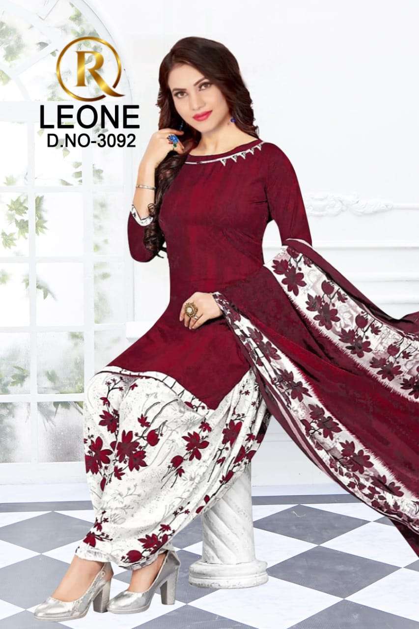R Leone Synthetic Selection Design – Dress Material -Wholesale Catalog