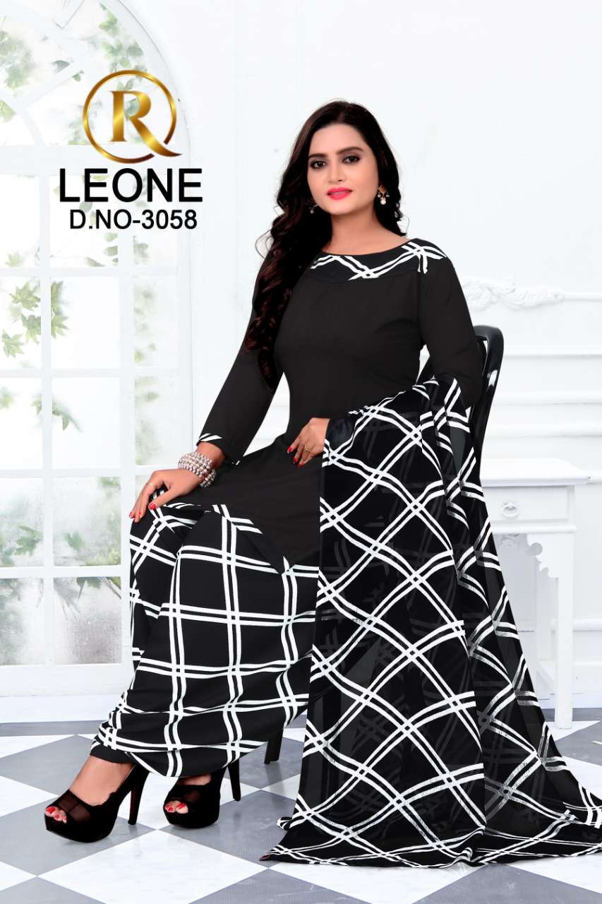 R Leone Synthetic Selection Design – Dress Material -Wholesale Catalog