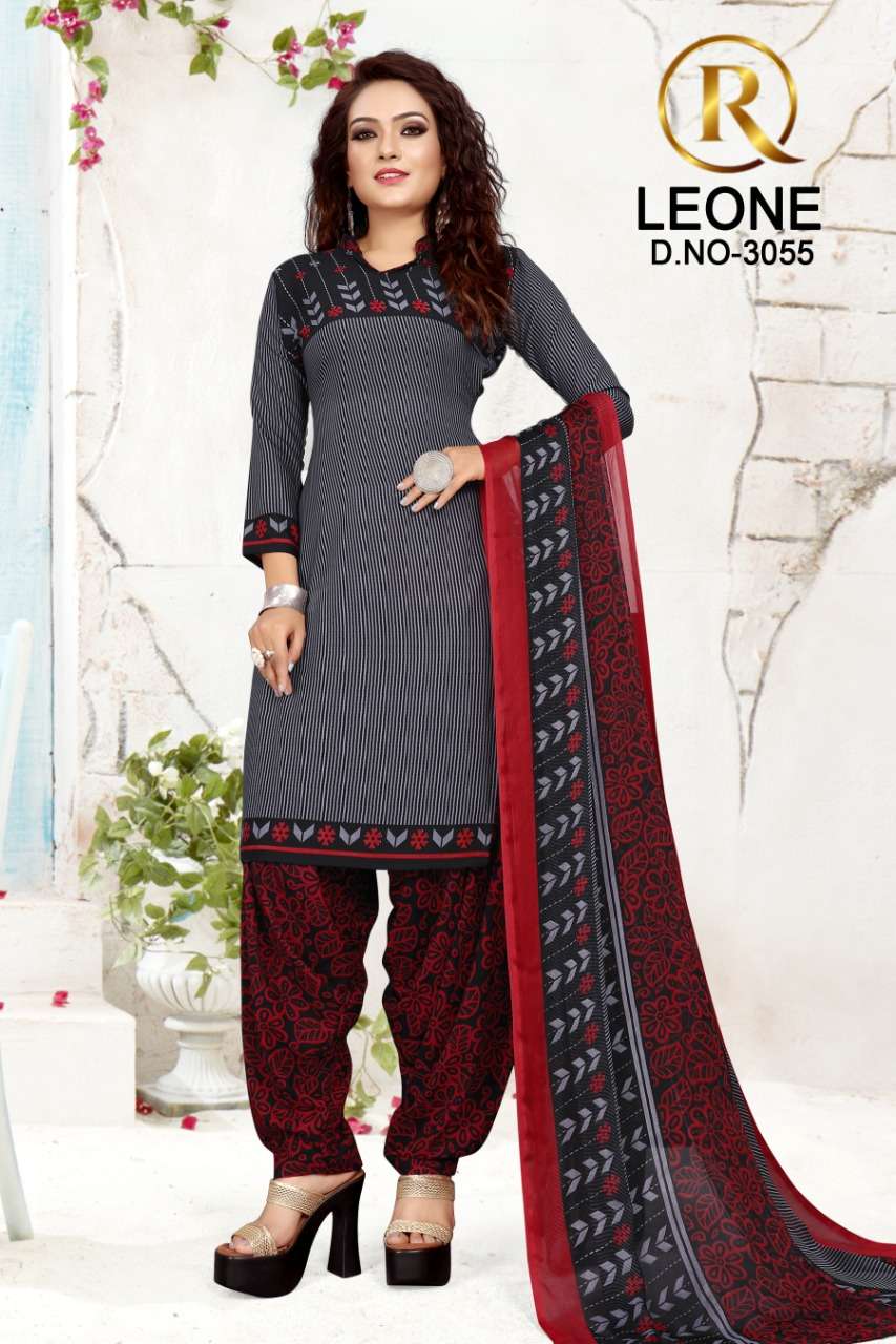 R Leone Synthetic Selection Design – Dress Material -Wholesale Catalog
