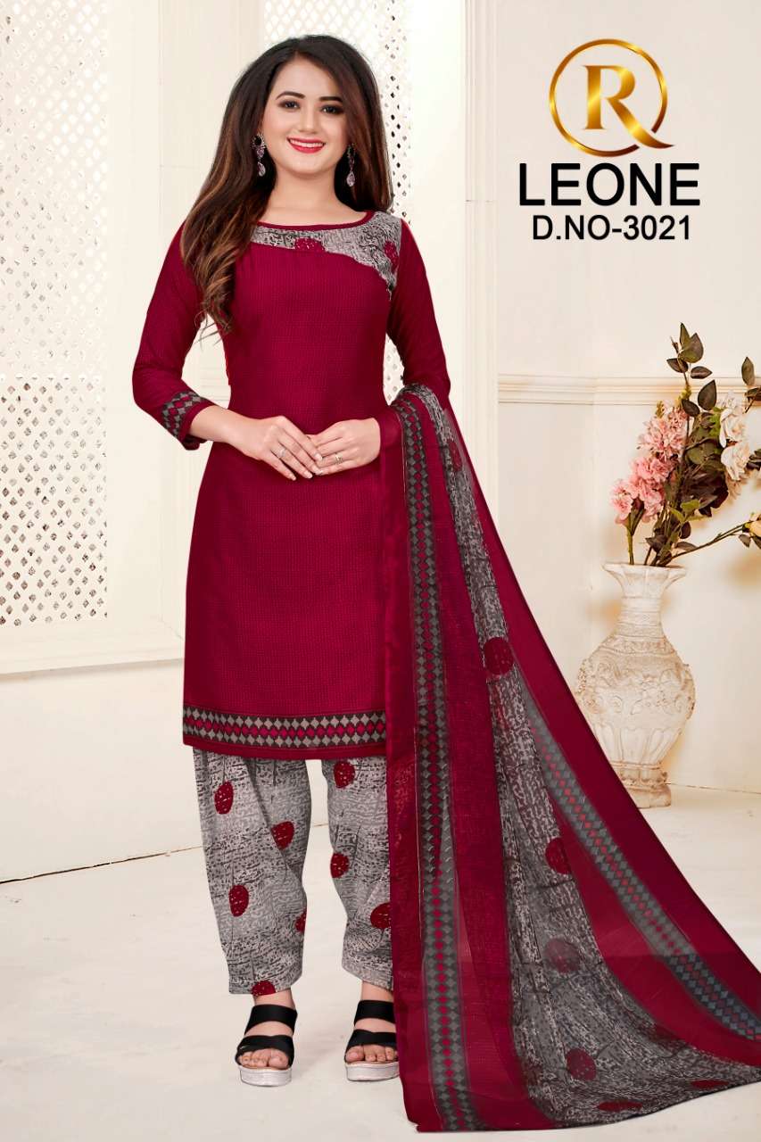 R Leone Synthetic Selection Design – Dress Material -Wholesale Catalog
