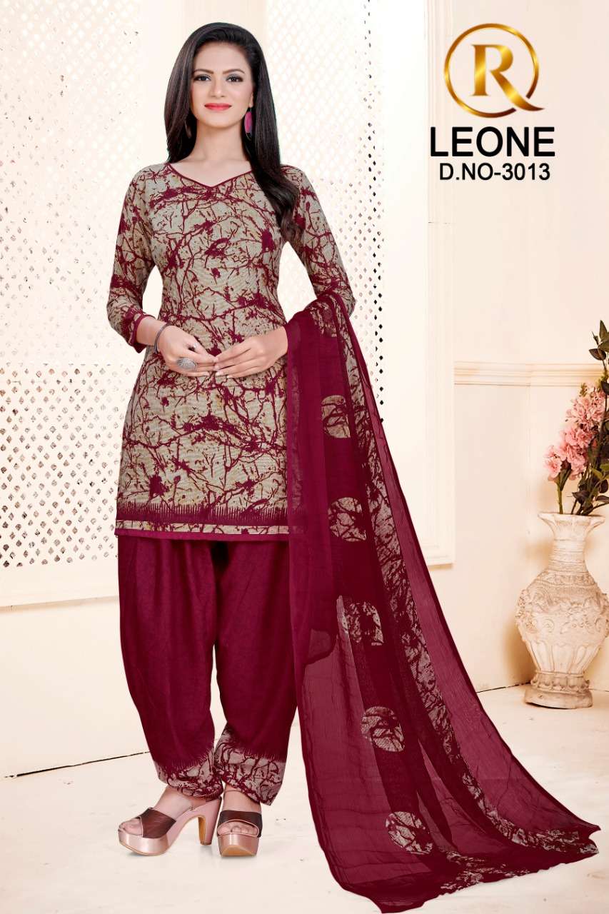 R Leone Synthetic Selection Design – Dress Material -Wholesale Catalog