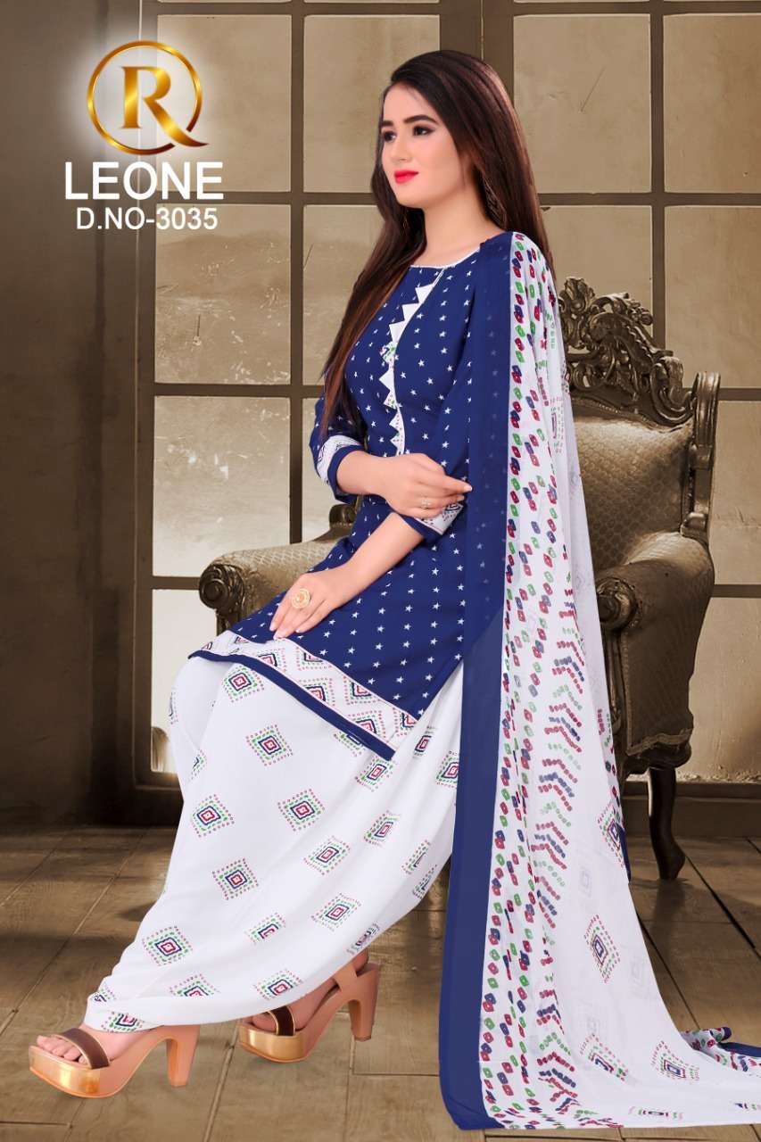R Leone Synthetic Selection Design – Dress Material -Wholesale Catalog