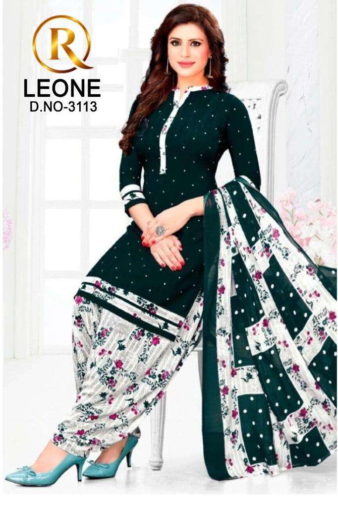 R Leone Synthetic Selection Design – Dress Material -Wholesale Catalog