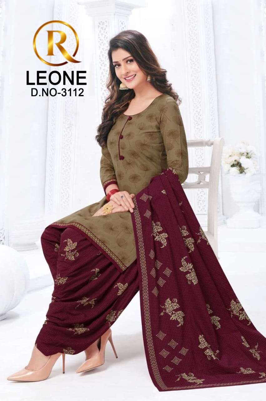 R Leone Synthetic Selection Design – Dress Material -Wholesale Catalog