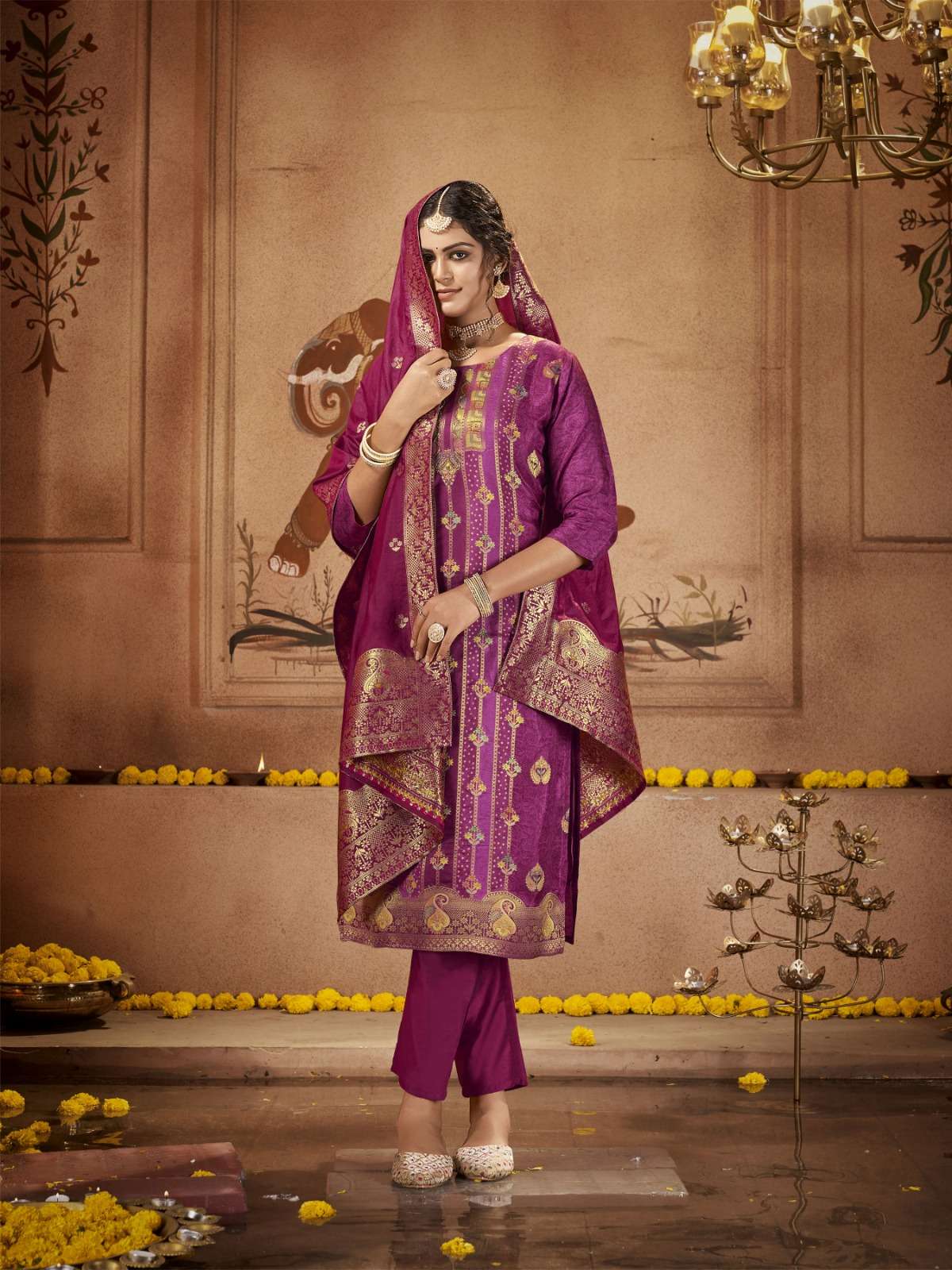 Radhika Banarasi Vol 4 Dola Silk Designer Ready Made Wholesale catalog