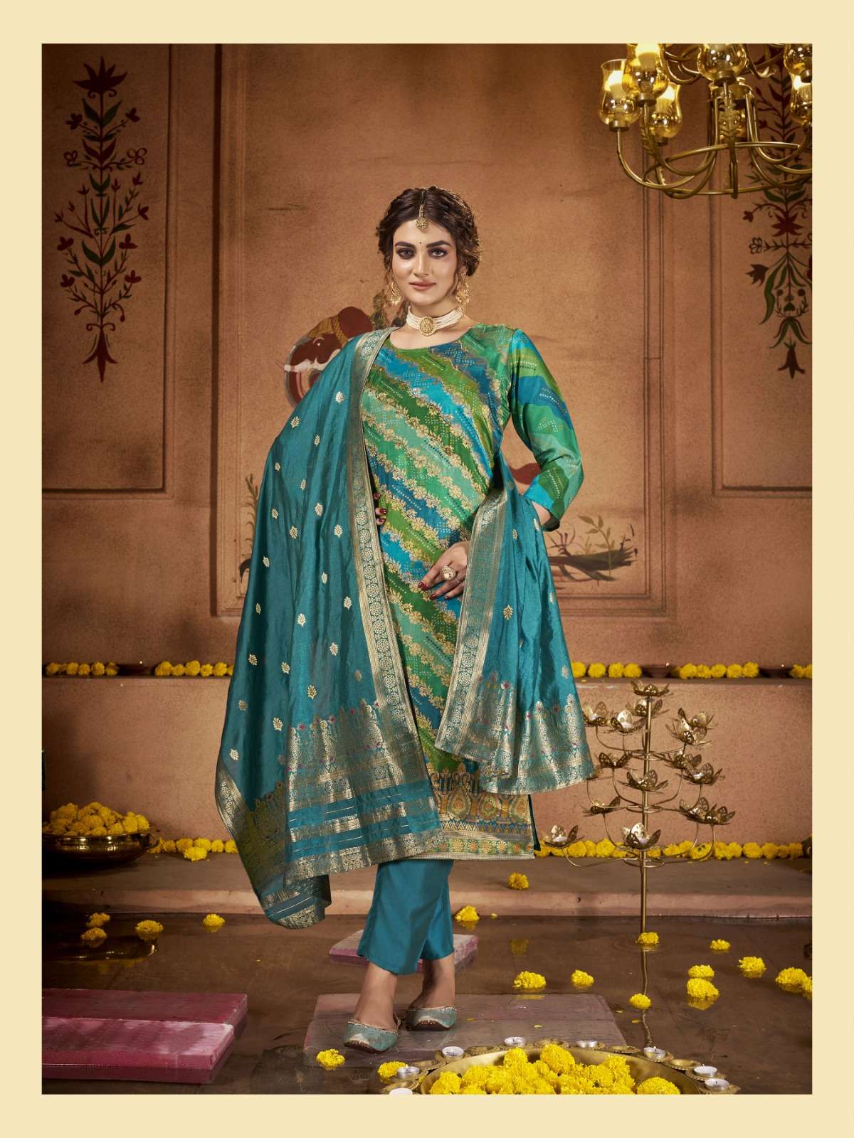 Radhika Banarasi Vol 4 Dola Silk Designer Ready Made Wholesale catalog