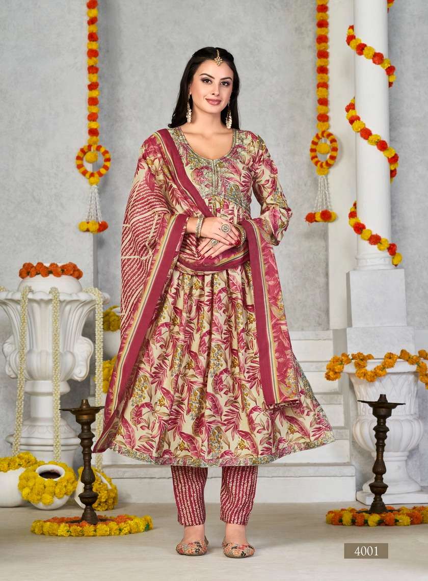 RADHIKA LIFE STYLE Alia Vol -4 GOWN  Kurti Wholesale catalog