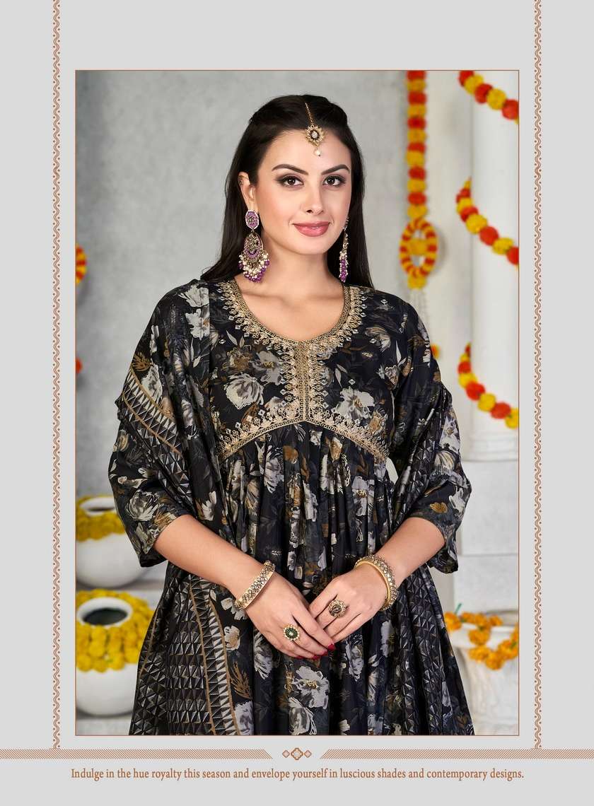 RADHIKA LIFE STYLE Alia Vol -4 GOWN  Kurti Wholesale catalog