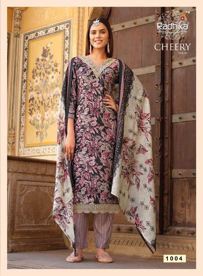 RADHIKA LIFE STYLE CHERRY  Vol -1 Kurti Wholesale catalog