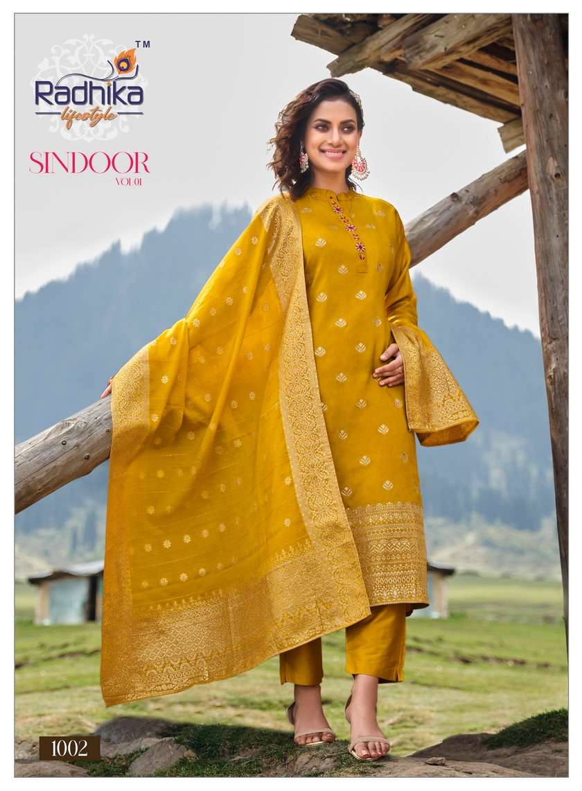 RADHIKA LIFE STYLE SINDOOR Vol -1 Kurti Wholesale catalog