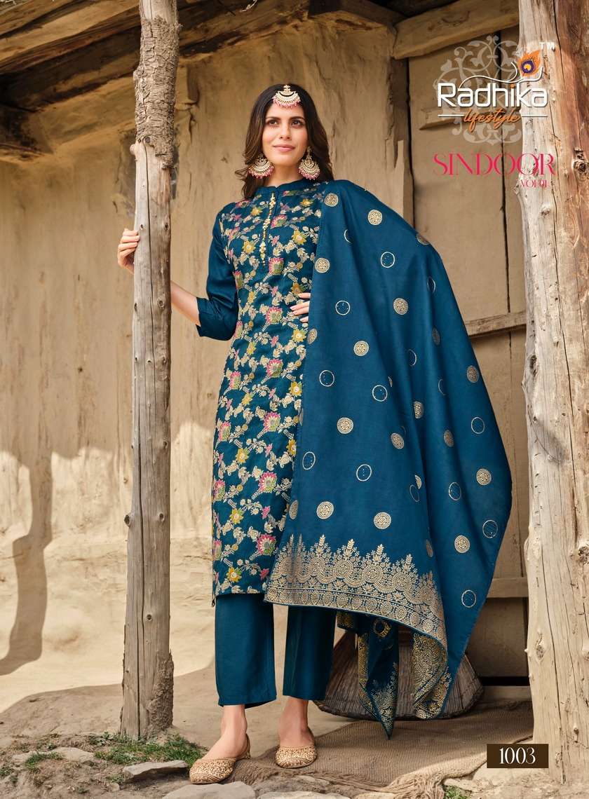 RADHIKA LIFE STYLE SINDOOR Vol -1 Kurti Wholesale catalog