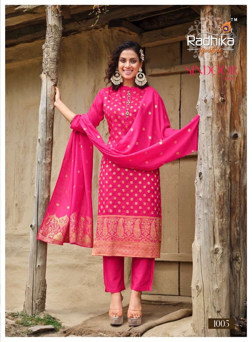 RADHIKA LIFE STYLE SINDOOR Vol -1 Kurti Wholesale catalog