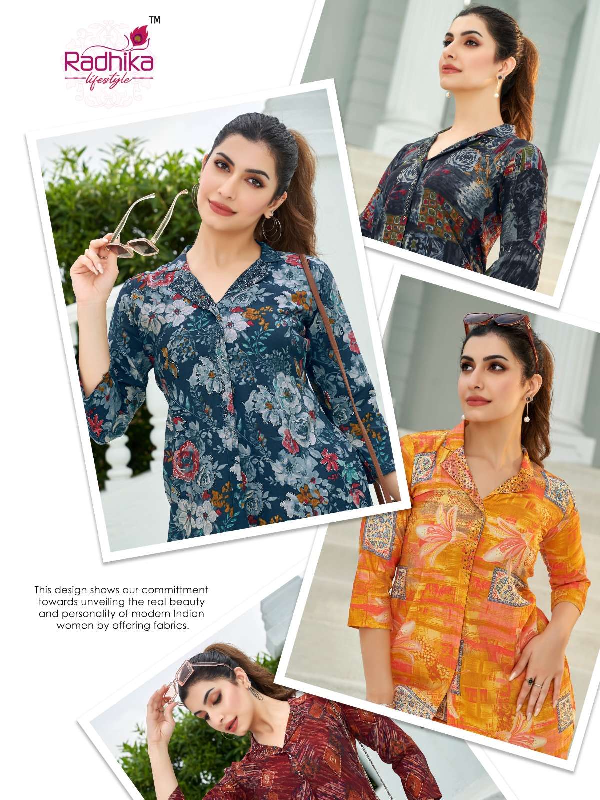RADHIKA lifestyle CORD VOL3 Kurti Wholesale catalog