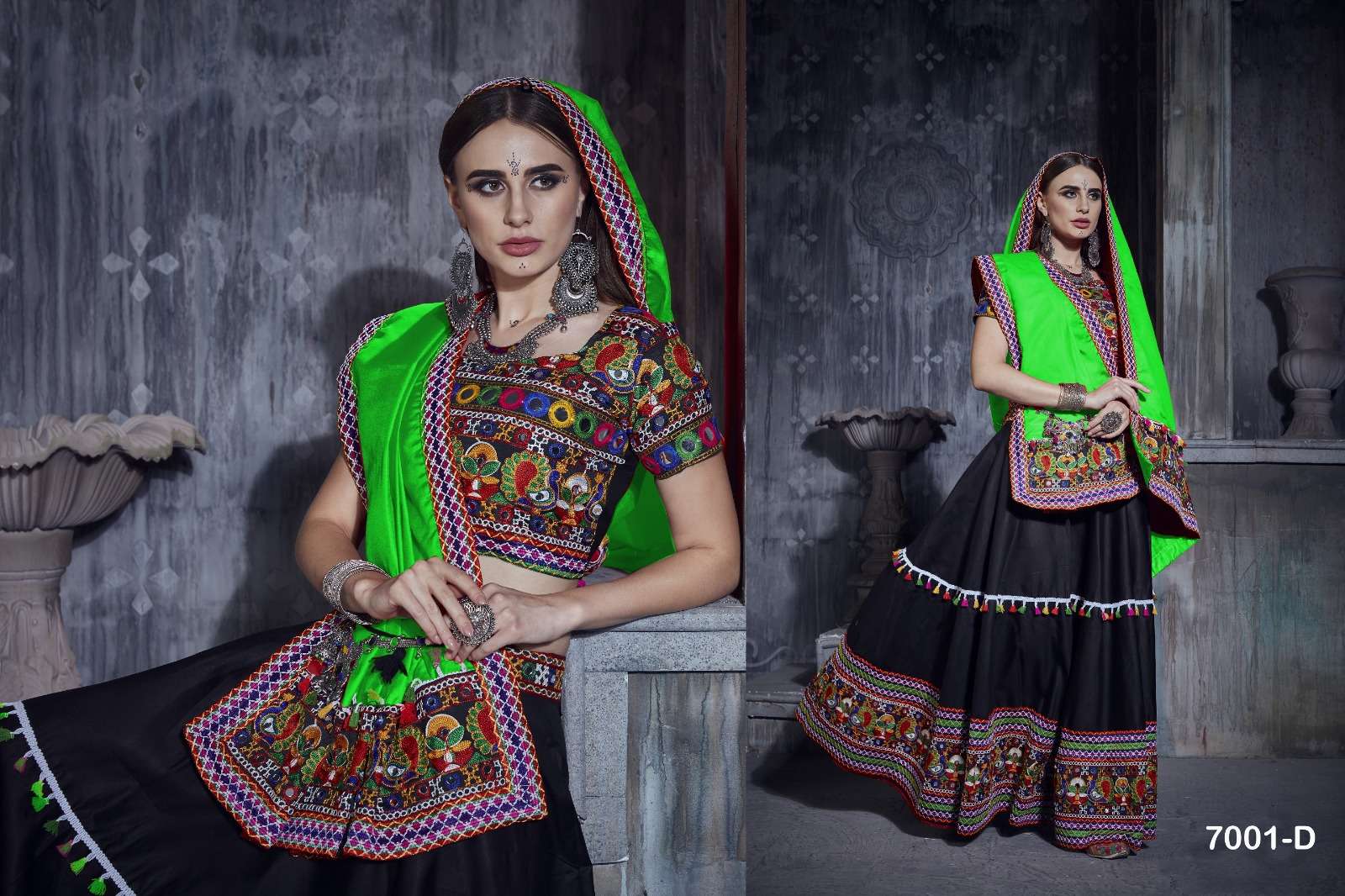 RAJWADI VOL - 01 7001 NAVRATRI LEHENGA CHOLI Wholesale catalog