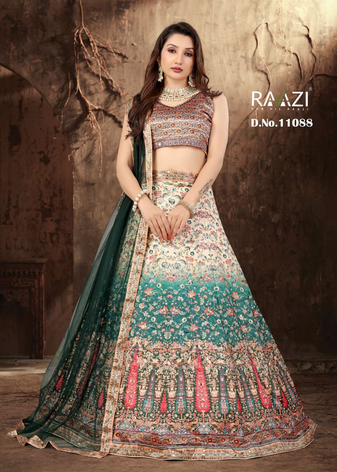 RAMA FASHIONS RANGREZ LEHANGA Choli Wholesale catalog