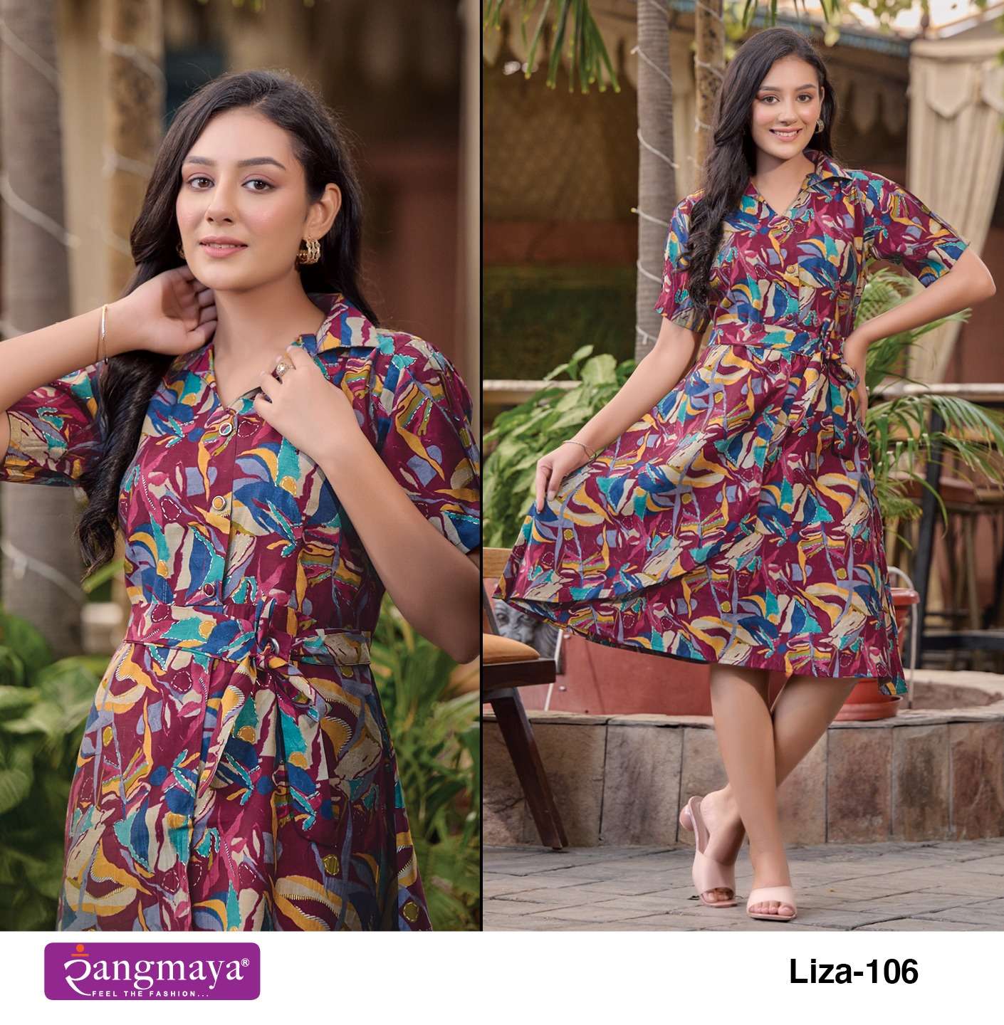 Rangmaya Liza Short Kurti Wholesale catalog