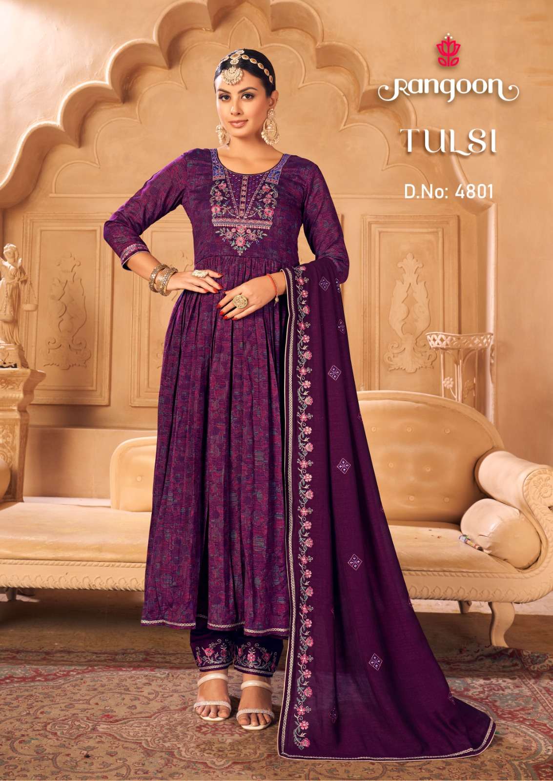 Rangoon Tulsi 4801 Exclusive Kurti Treding Wholesale catalog