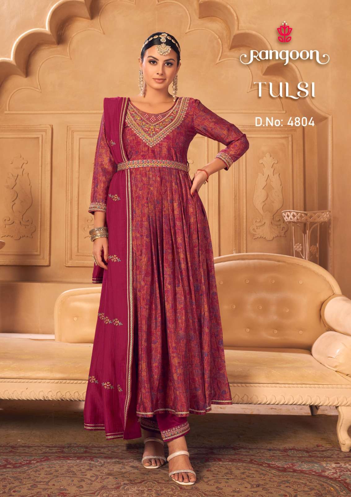 Rangoon Tulsi 4801 Exclusive Kurti Treding Wholesale catalog