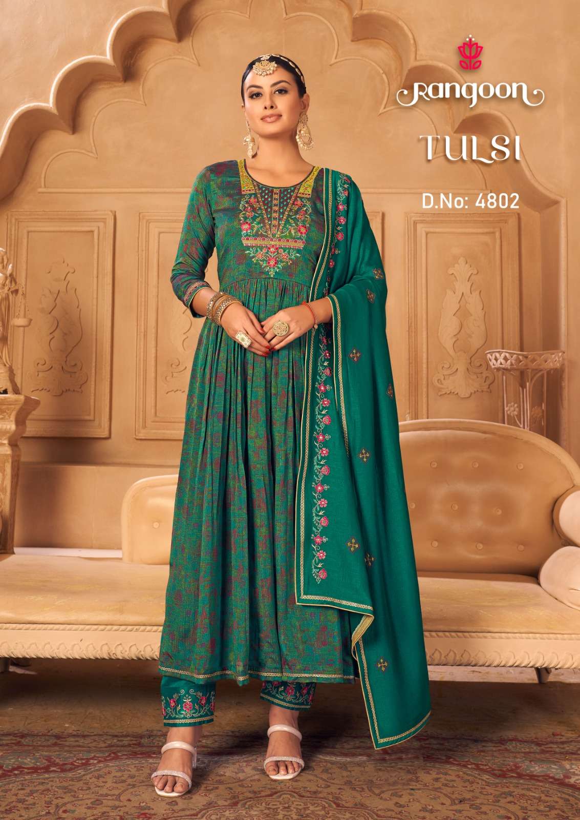 Rangoon Tulsi 4801 Exclusive Kurti Treding Wholesale catalog
