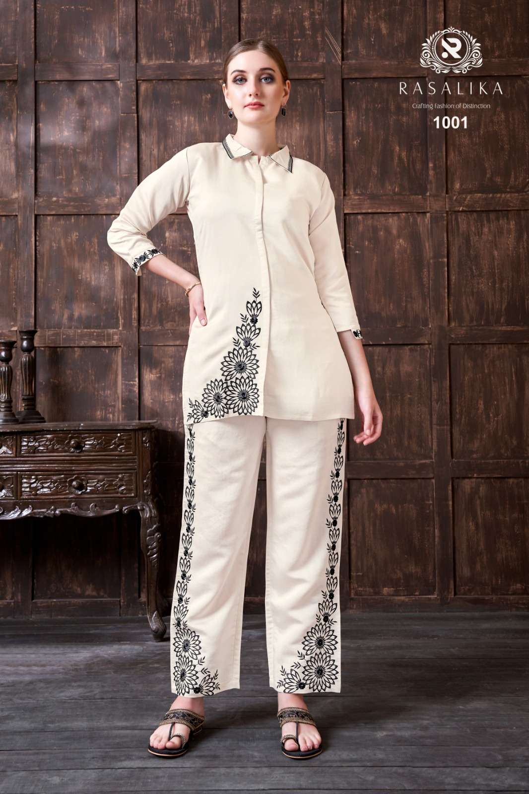 Rasalika 1001 To 1004 Silk Wear Co Ord Set Wholesale catalog