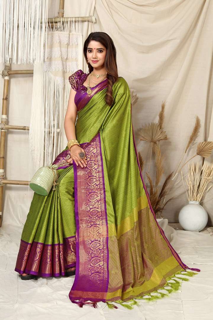 Rubina Party Wear Jari Worked Banarasi Silk Saree Wholesale catalog