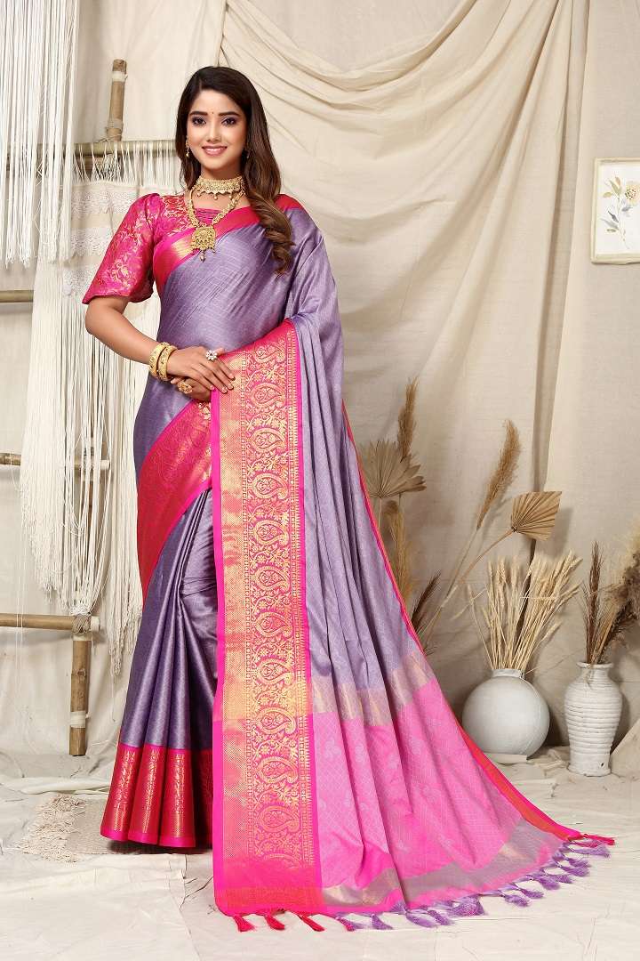 Rubina Party Wear Jari Worked Banarasi Silk Saree Wholesale catalog