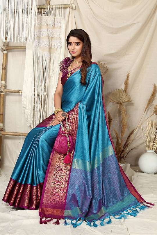 Jari saree dress top