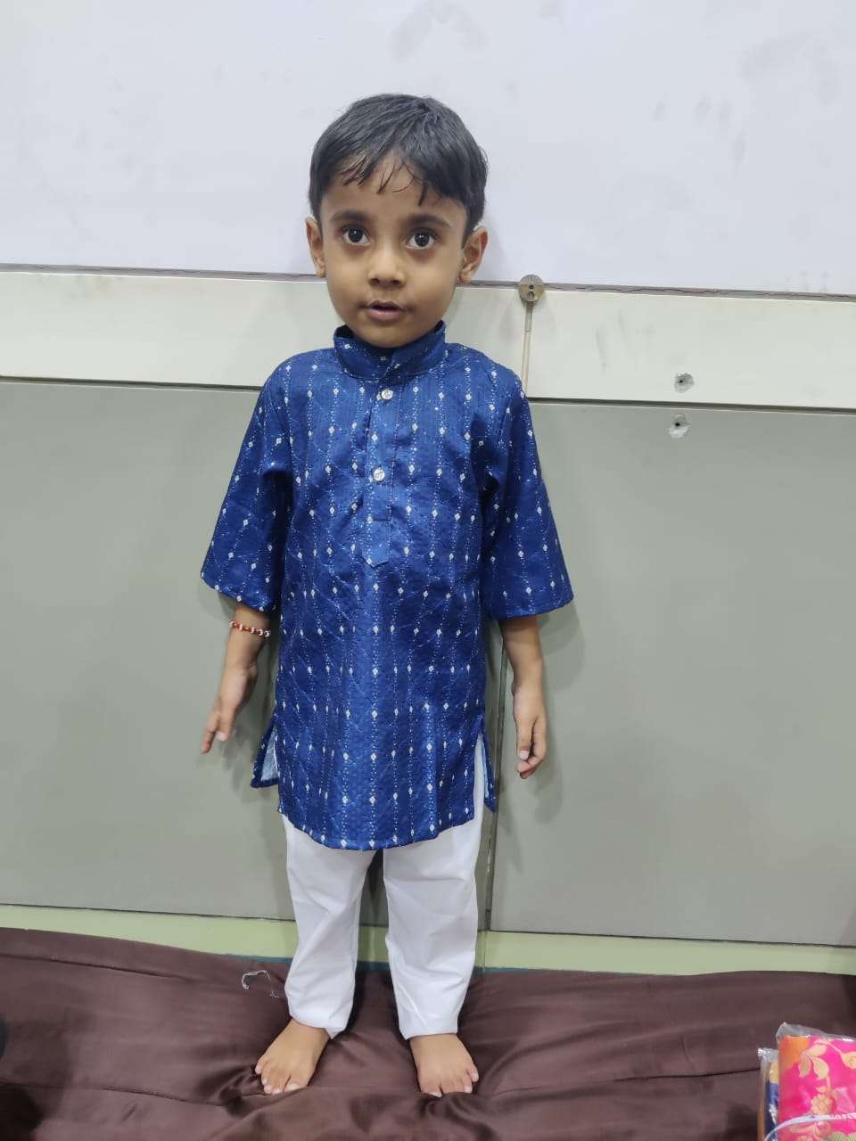 Sabella Kids crochet and print kurta Kurta Wholesale catalog