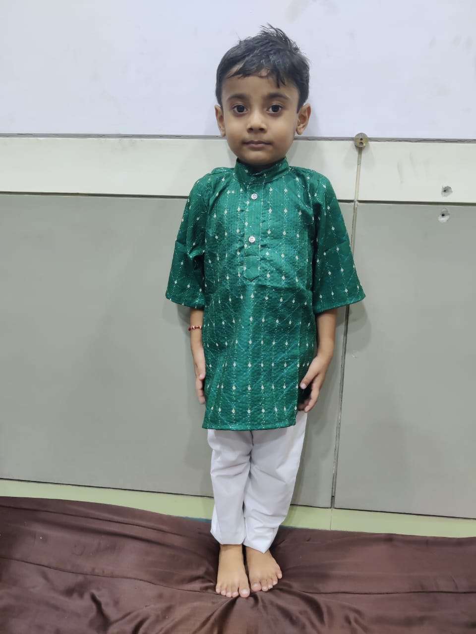 Sabella Kids crochet and print kurta Kurta Wholesale catalog