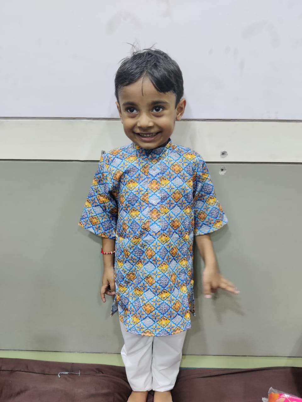 Sabella Kids crochet and print kurta Kurta Wholesale catalog