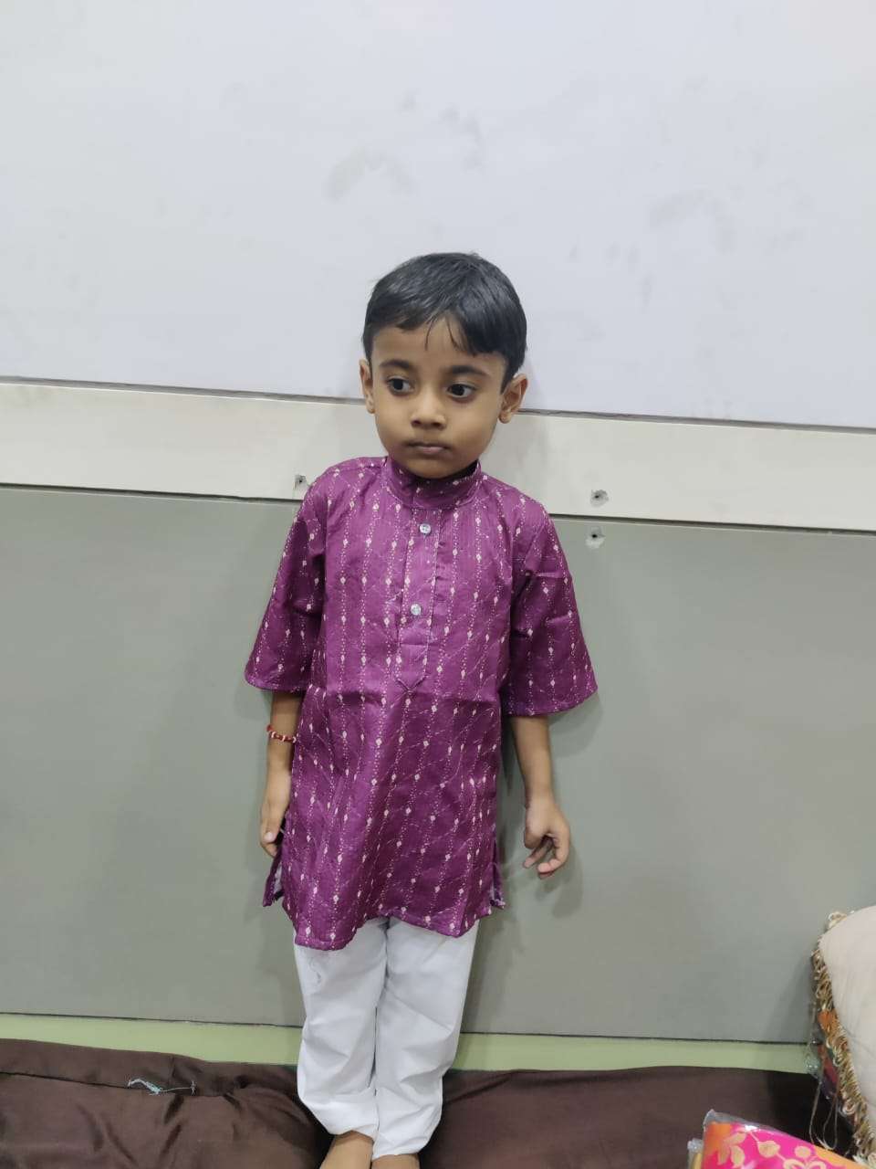 Sabella Kids crochet and print kurta Kurta Wholesale catalog