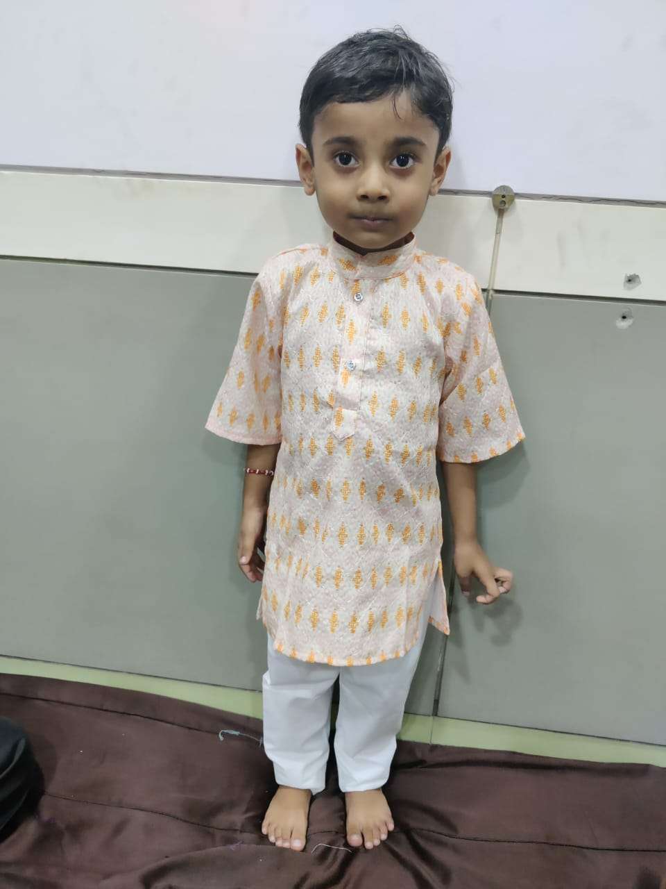 Sabella Kids crochet and print kurta Kurta Wholesale catalog