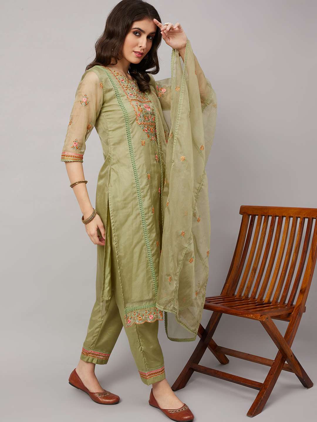 Salimar Vol 12 Festive Wear Kurti Pant With Dupatta Wholesale catalog