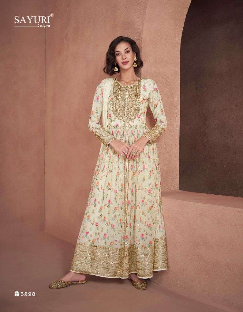 SAYURI DESIGNER LOTUS Gown Kurti Wholesale catalog