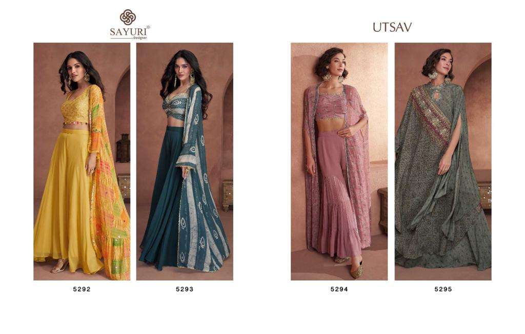 SAYURI DESIGNER UTSAV Salwar Kameez Wholesale catalog