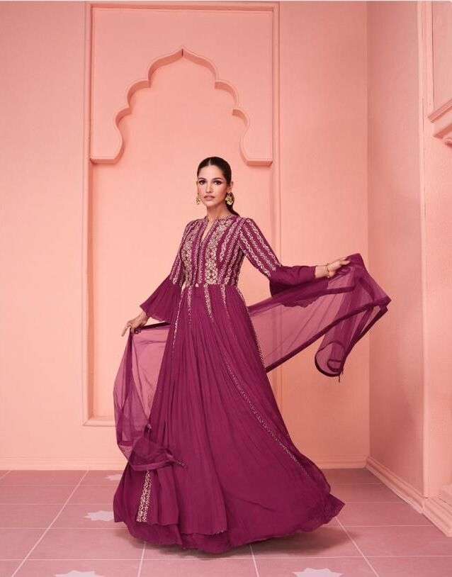 Sayuri Kiara Silk Designer Salwar Suits Wholesale catalog