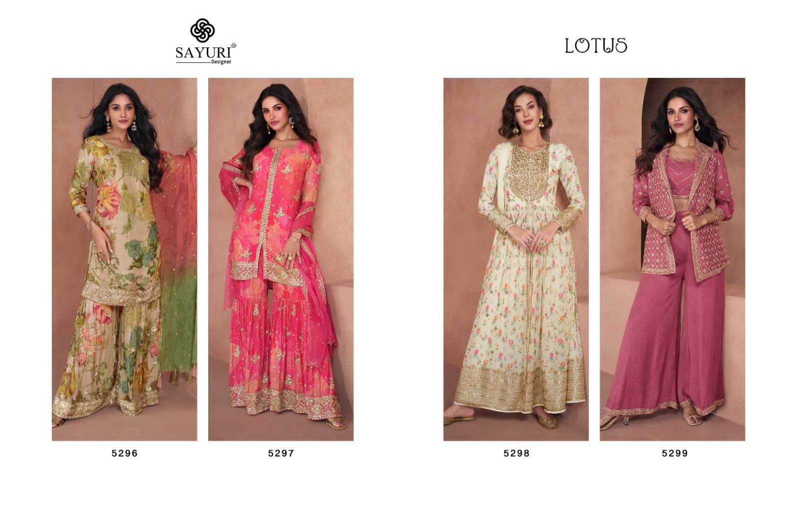 SAYURI LOTUS Salwar Kameez Wholesale catalog