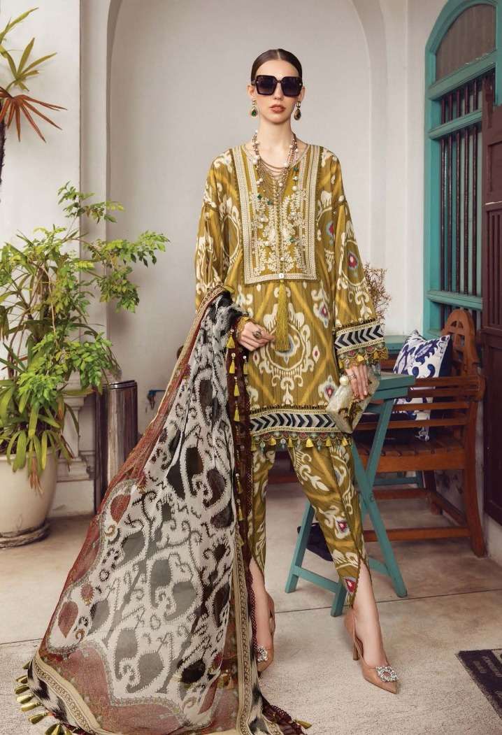 Sharaddha M Print Vol 17 Chiffon Dupatta Pakistani Salwar Suits Wholesale catalog