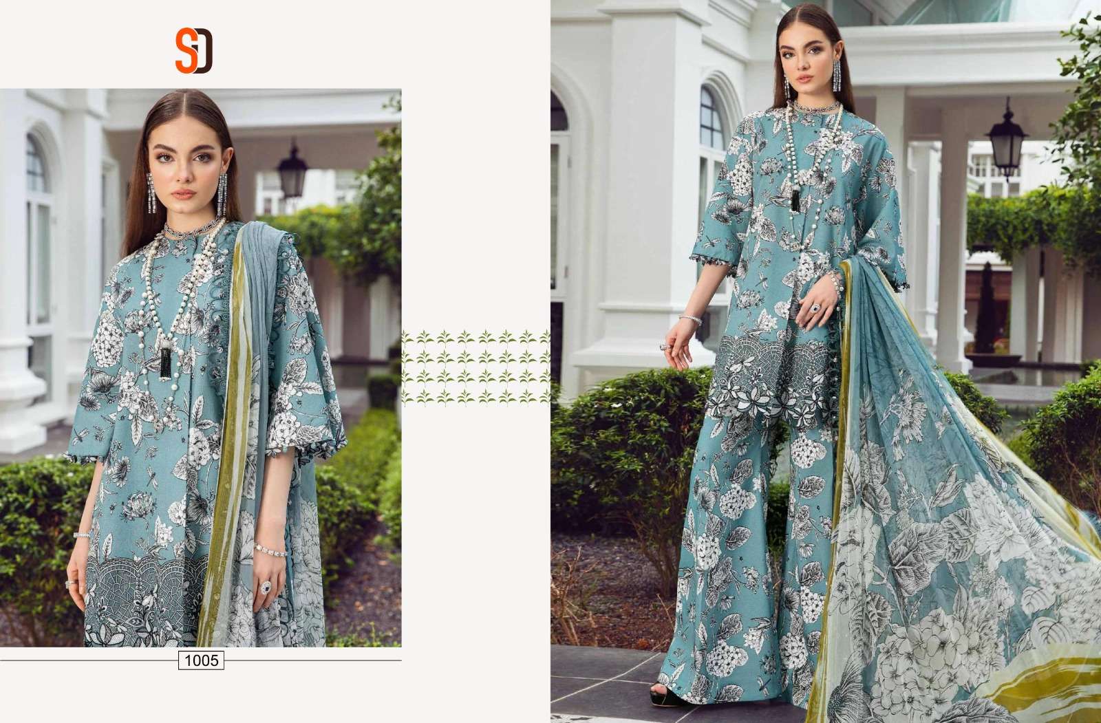 Shraddha M Print Vol 16 Cotton Dupatta Pakistani Salwar Suits Wholesale catalog