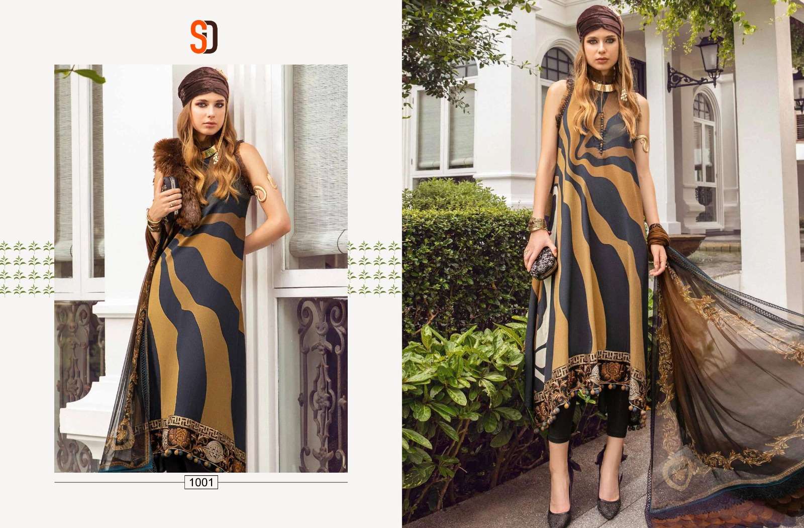 Shraddha M Print Vol 16 Cotton Dupatta Pakistani Salwar Suits Wholesale catalog