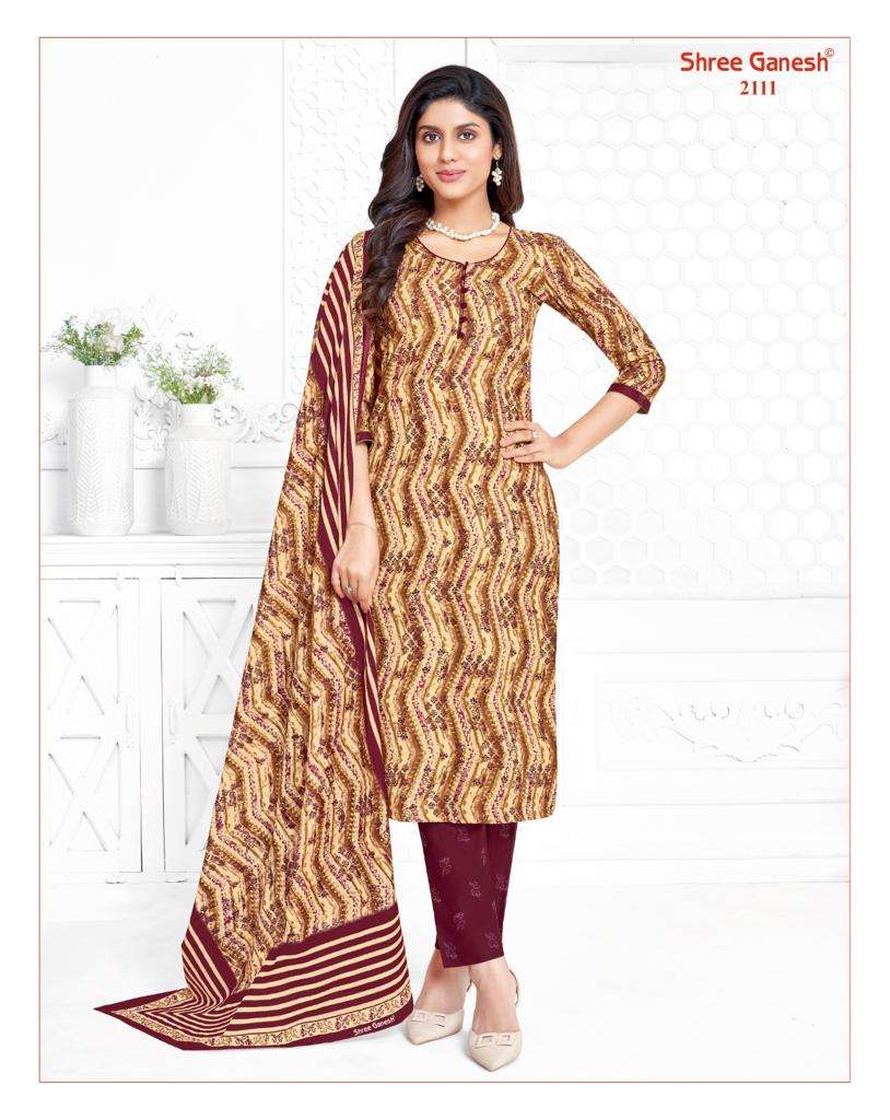 Shree Ganesh Samaiyra Vol-11 – Dress Material - Wholesale Catalog