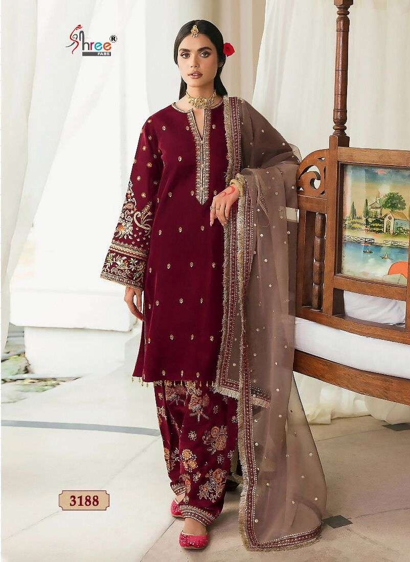 Shree Mariya B Embroidered Nx Velvet Edition 23 Pakistani Salwar Kameez Wholesale catalog